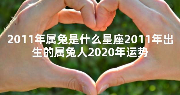 2011年属兔是什么星座2011年出生的属兔人2020年运势