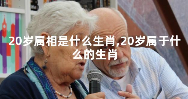 20岁属相是什么生肖,20岁属于什么的生肖