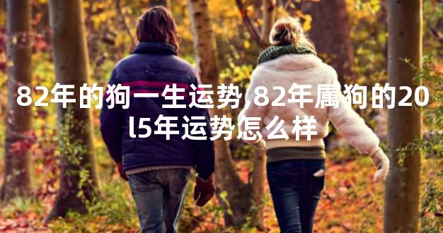 82年的狗一生运势,82年属狗的20l5年运势怎么样