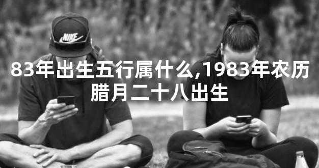 83年出生五行属什么,1983年农历腊月二十八出生